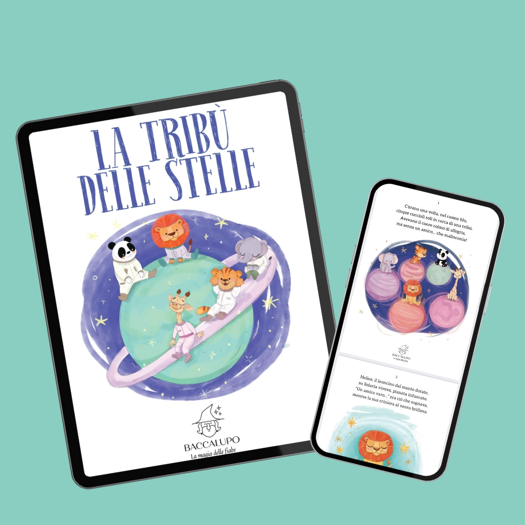 La Tribù delle Stelle — Fiaba digitale in rima (PDF)