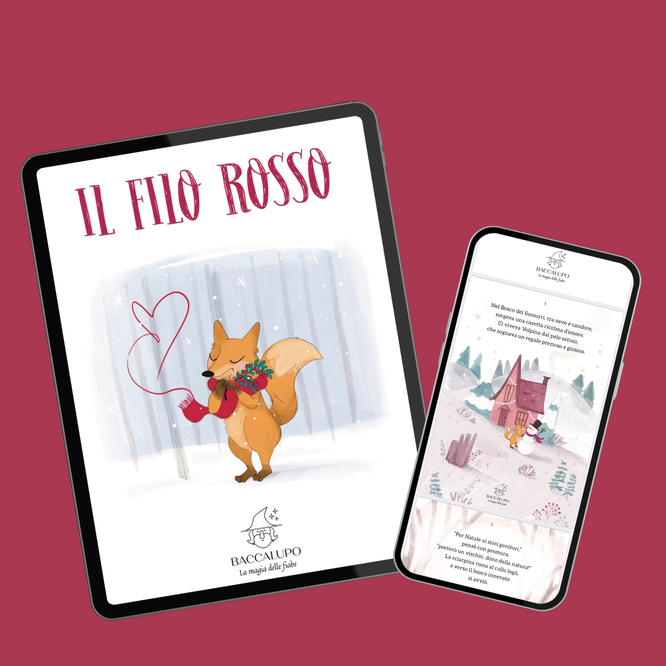 Il Filo Rosso — Fiaba digitale in rima (PDF)
