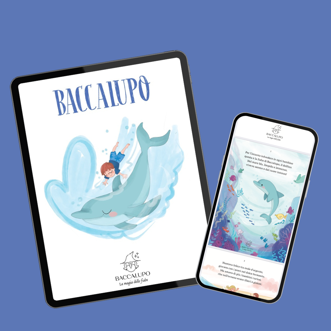 Baccalupo — Fiaba digitale in rima (PDF)